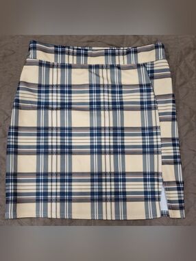 NWt Lasula  Plaid Mini Skirt - Classic Check Pattern. Sz S
